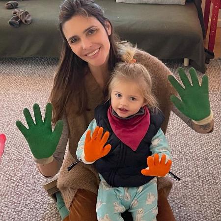 Fernanda Lima mostra a filha, Maria Manoela - Reprodução / Instagram
