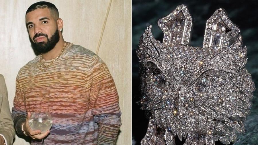Drake ganhou o anel do filho de um chef canadense - Reprodução/Instagram