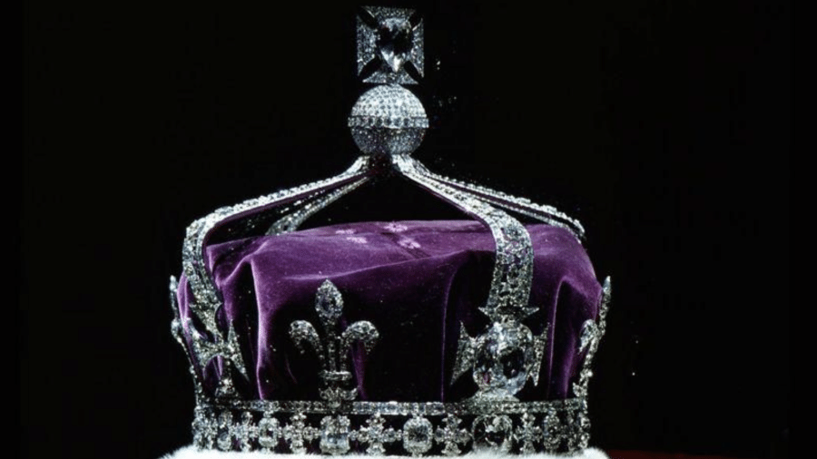 A coroa da rainha-mãe - Getty Images