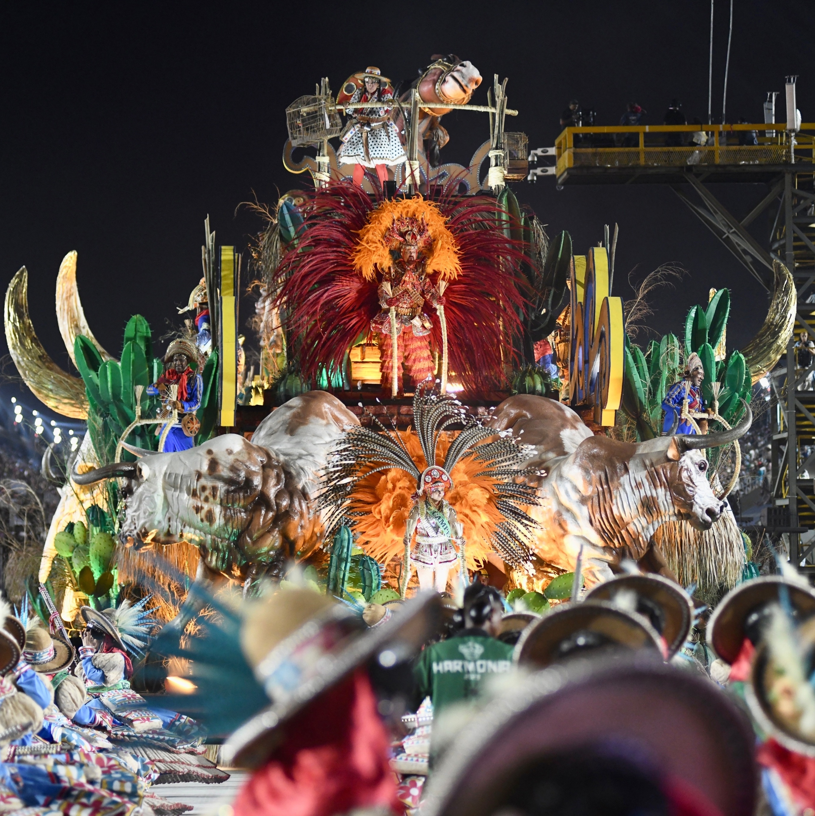 Fotos: sorteio da ordem dos desfiles do Grupo Especial carioca 2023