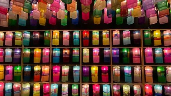 Lanternas como essas decorarão o Largo da Batata neste sábado, no festival Luzes da Coreia