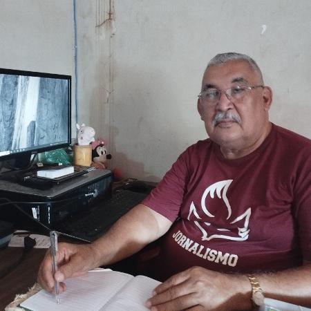 Humberto da Costa Ferreira, 72, aluno do curso de jornalismo da Unemat