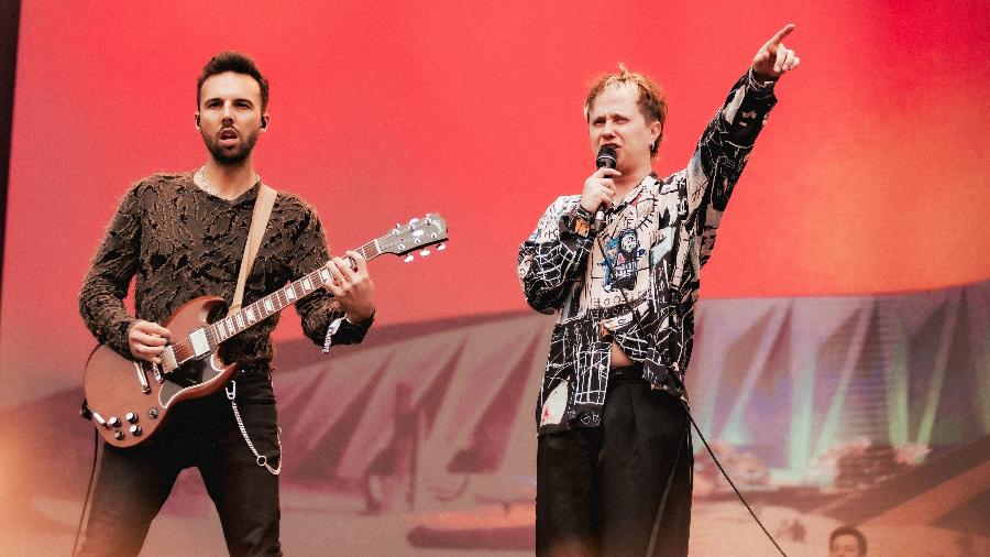 Apresentação do Nothing But Thieves no domingo (24), no Lollapalooza