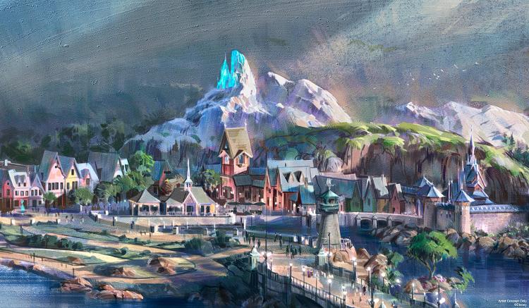 World of Frozen, nova atração do novo parque Disney Adventure World
