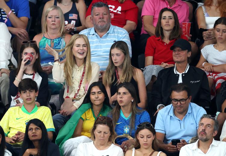 Nicole Kidman presente no bronze da ginástica artística