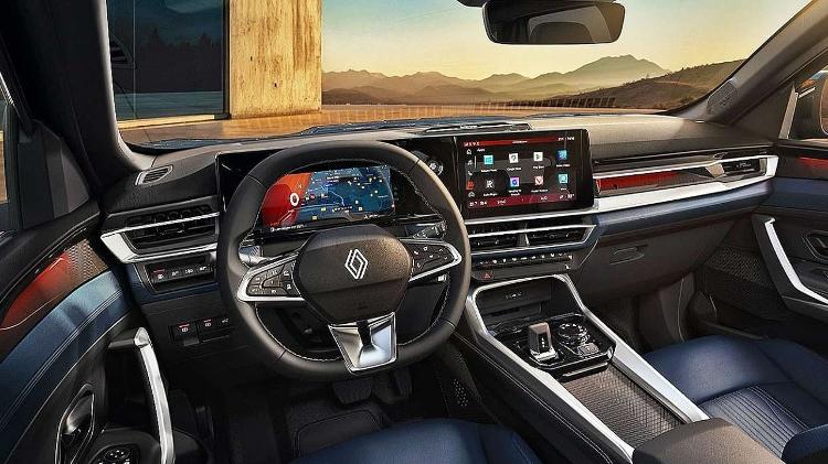Interior do Renault Boreal