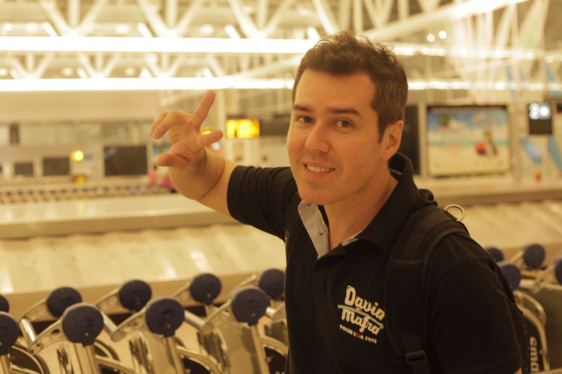 O publicitário David Mafra, de Belém, no Pará, que faz pegadinhas e divulga os vídeos no YouTube - Divulgação