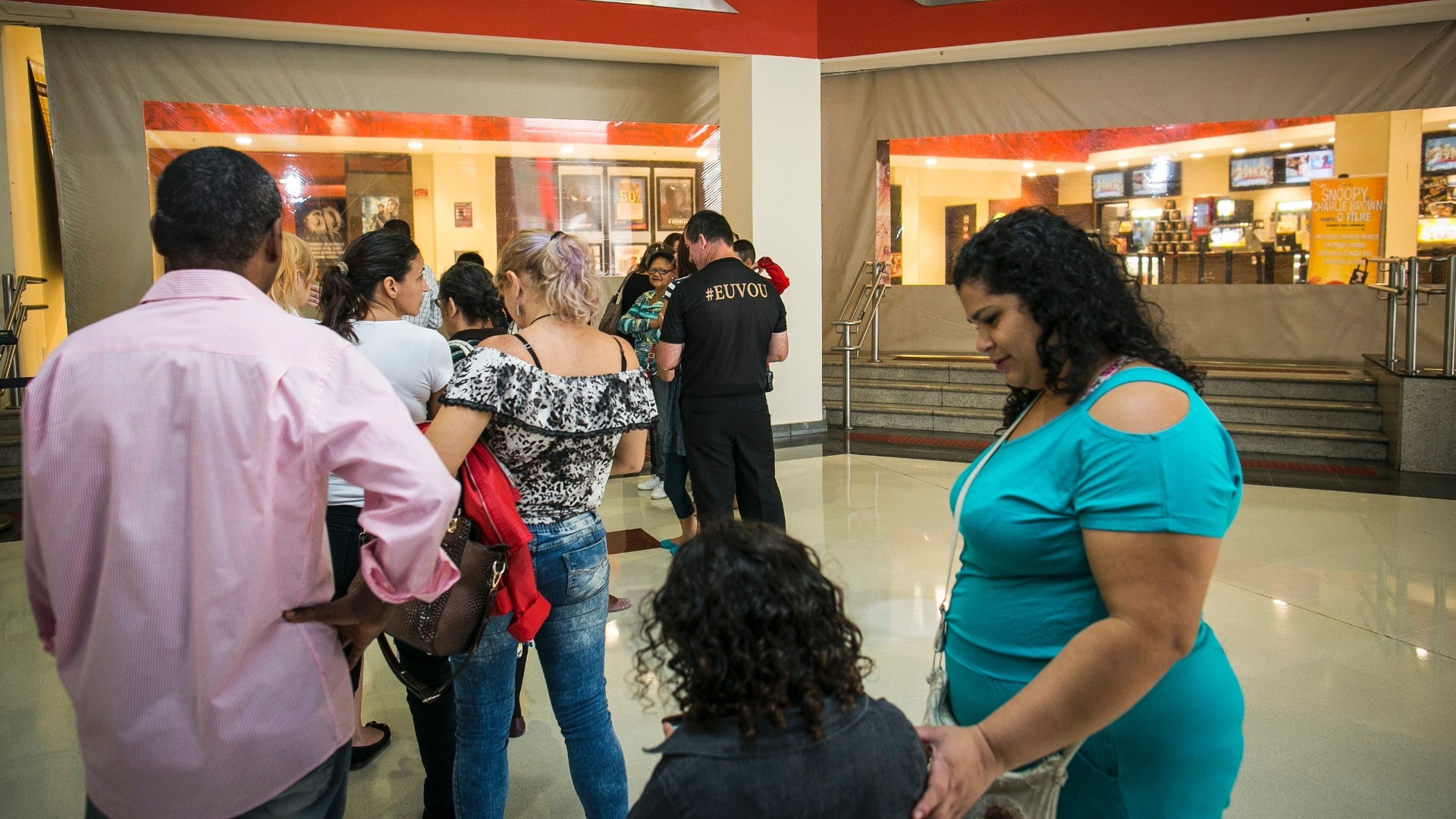 28.jan.2015 - Estréia do Filme "Os Dez Mandamentos" no Cinemark Shopping Boulevard Tatuapé, em São Paulo - Bruno Santos/UOL