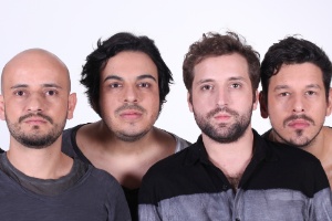 Espetáculo de improviso "Portátil" traz Gregório Duvivier, João Vicente de Castro, Luis Lobianco e Gustavo Miranda - Divulgação