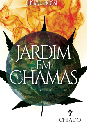 Capa do romance "Jardim em Chamas" - Divulgação - Divulgação