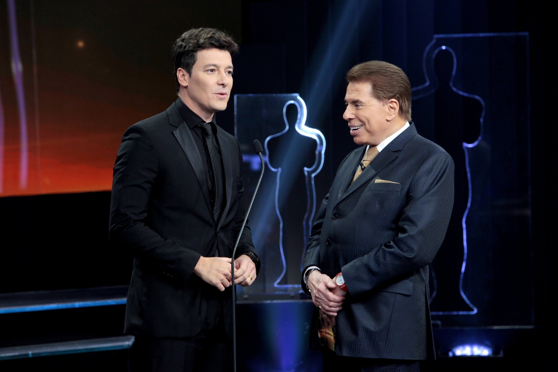 Liberado pela Record, apresentador Rodrigo Faro participa do Troféu Imprensa 2016 - Divulgação/SBT