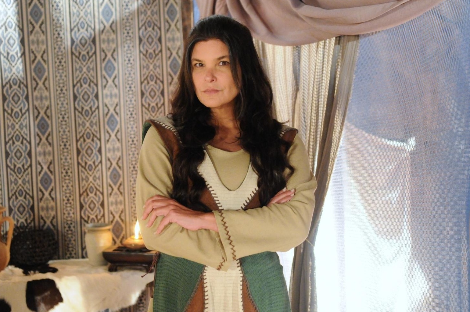 Cristiana Oliveira em "A Terra Prometida" - Munir Chatack/Record