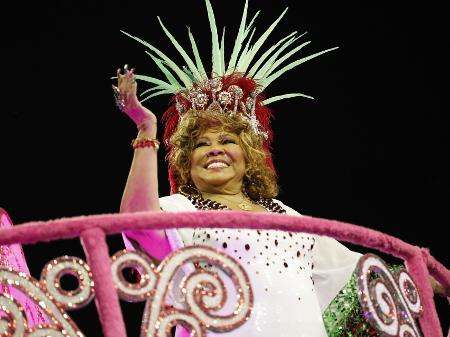 A cantora Alcione. homenageada pela Mocidade Alegre no Carnaval deste ano em São Paulo - Simon Plestenjak/UOL