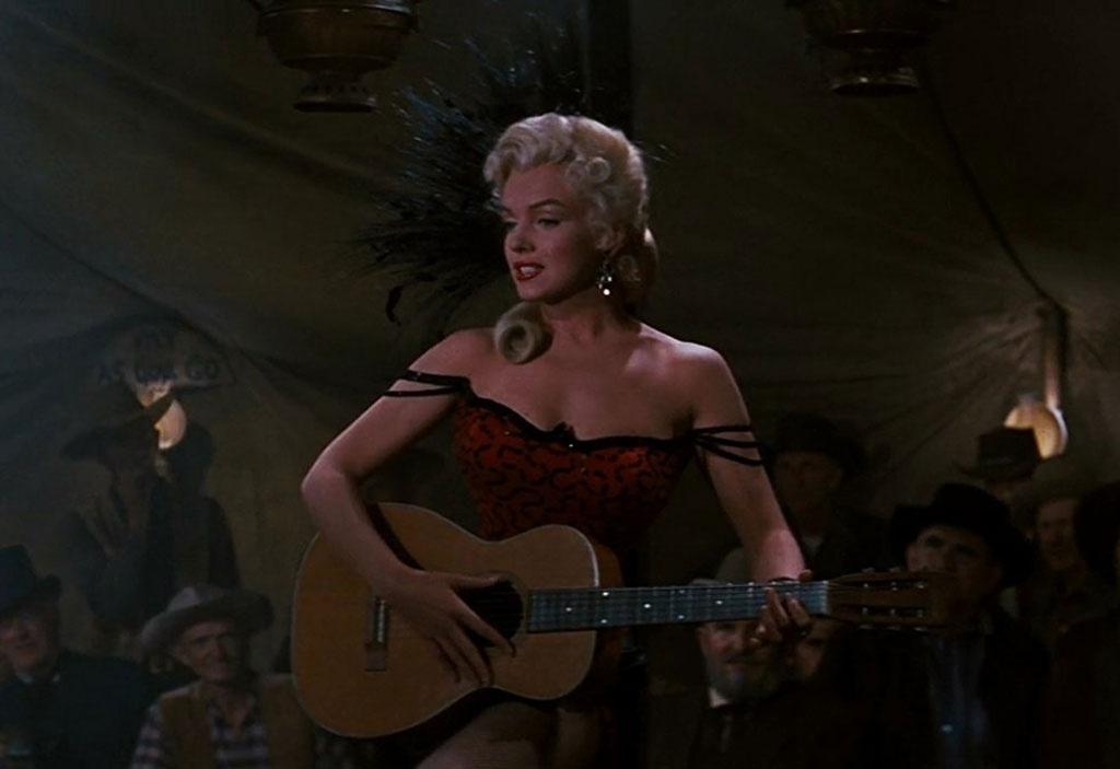 Marilyn Monroe em cena de "O Rio das Almas Perdidas" (1954) - Divulgação