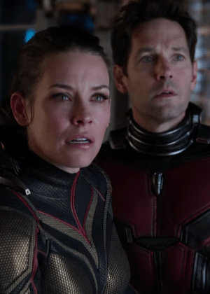 Homem-Formiga e a Vespa - Evangeline Lilly e Paul rudd - Reprodução - Reprodução