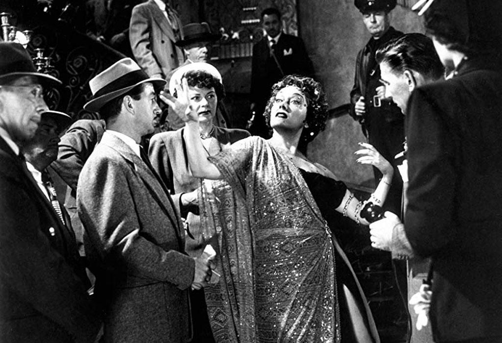 Cena de "Crepúsculo dos Deuses" (1950) - Divulgação