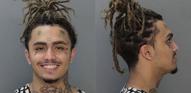 Rapper Lil Pump é algemado por dirigir sem licença. E posa 