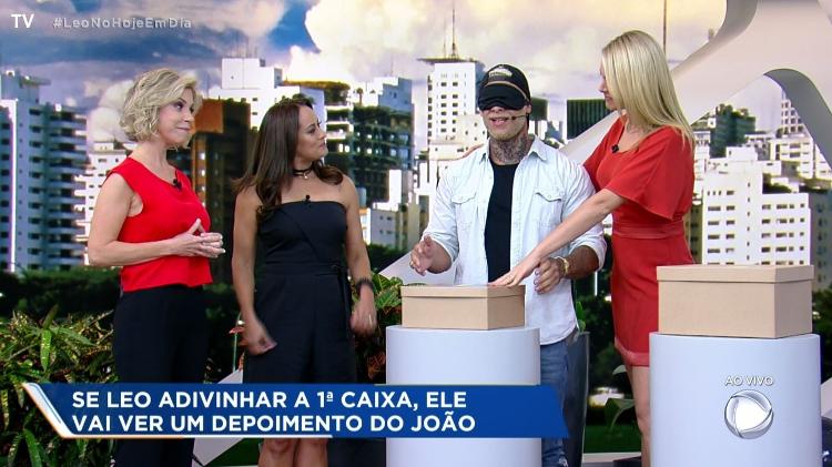 Lé Stronda no Hoje em Dia - Reprodução/RecordTV - Reprodução/RecordTV