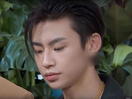 Parte das orelhas do ator Wang Linkai foi esfumaçada pelas autoridades chinesas -  IQIYI via BBC