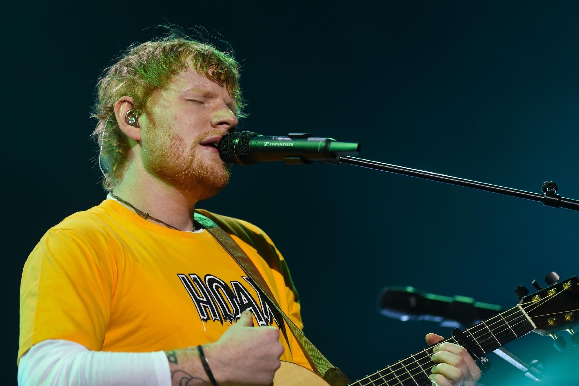 Ed Sheeran apresenta a turnê "Divide" para São Paulo - Flavio Moraes/UOL