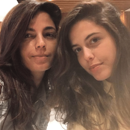 Emanuelle Araújo com a filha, Bruna - Reprodução/Instagram