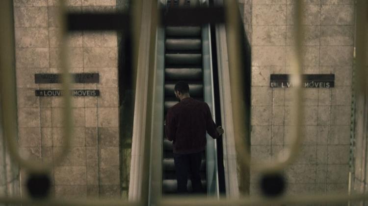 Escadaria do edifício Louvre, em São Paulo, que aparece na série "Striking Vipers", de "Black Mirror" - Divulgação - Divulgação