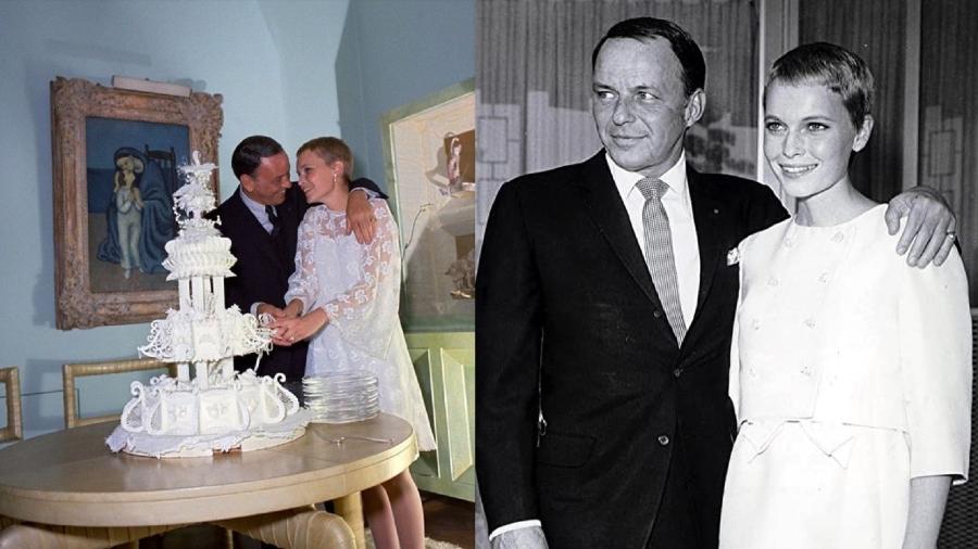 Mia Farrow e Frank Sinatra foram casados entre 1966 e 1968 - Reprodução/Instagram