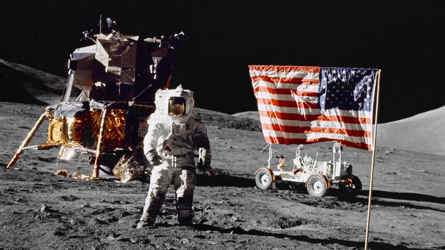 Apollo 17 foi a última missão tripulada à Lua, em dezembro de 1972