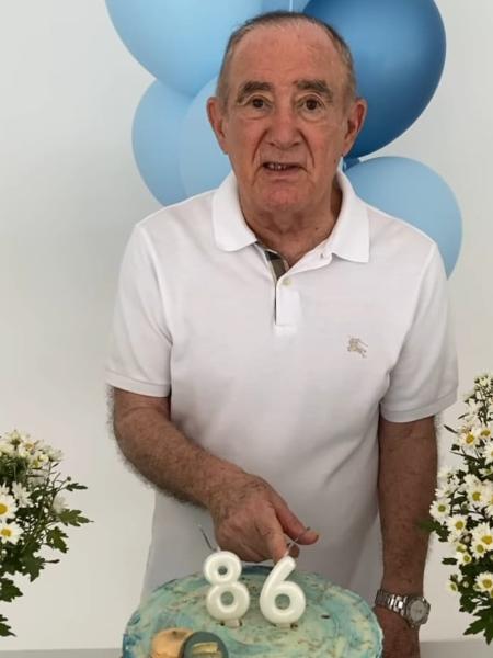 Renato Aragão comemorou os 86 anos de vida - Reprodução/Instagram