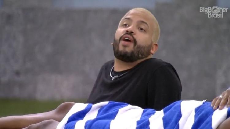 BBB 21: Projota cogita não entrar mais no jogo da discórdia - Reprodução/Globoplay - Reprodução/Globoplay