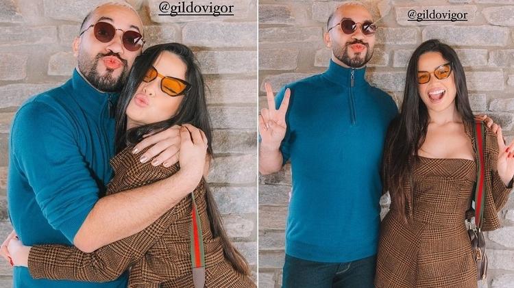 Gil do Vigor e Juliette se reencontram no São João de Campina Grande - Reprodução/Instagram - Reprodução/Instagram