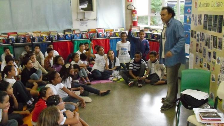 Zé Sarmento em sala de aula - Arquivo pessoal - Arquivo pessoal