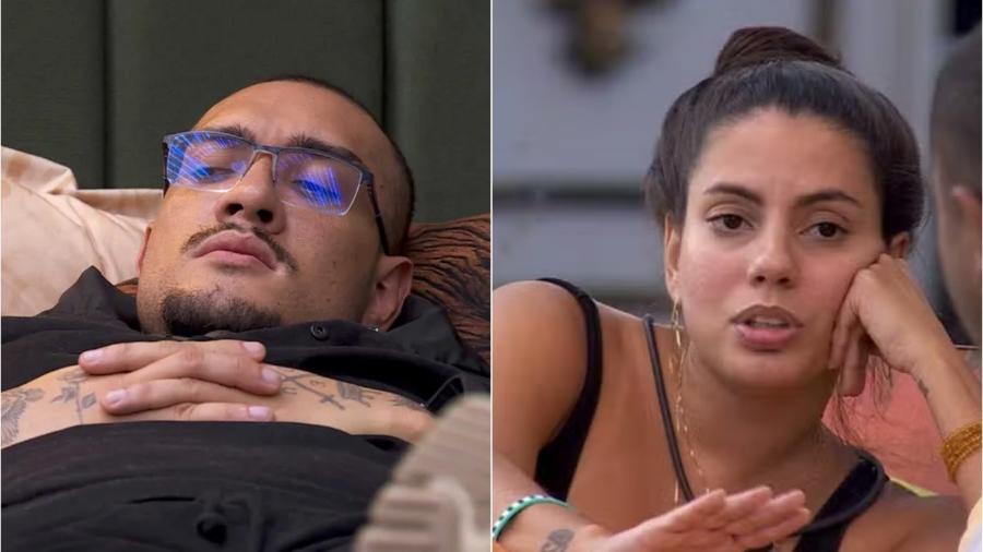 BBB 24: MC Bin Laden e Fernanda se destacaram de madrugada