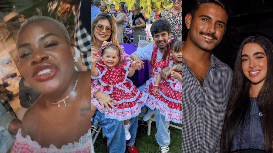 Giovana e Pizane, Jojo Todynho, Virginia Fonseca e mais famosos curtem festejos juninos no final de semana