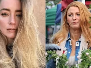 Amber Heard apoia Blake Lively em denuncia de assédio sexual: 'Eu vi isso'