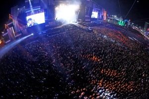 19.set.2015 - Público no segundo dia do Rock in Rio 2015 - AFP - AFP