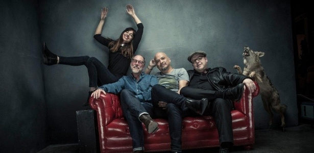 O atual Pixies: Paz Lenchantin, David Lovering, Joey Santiago e Black Francis - Divulgação