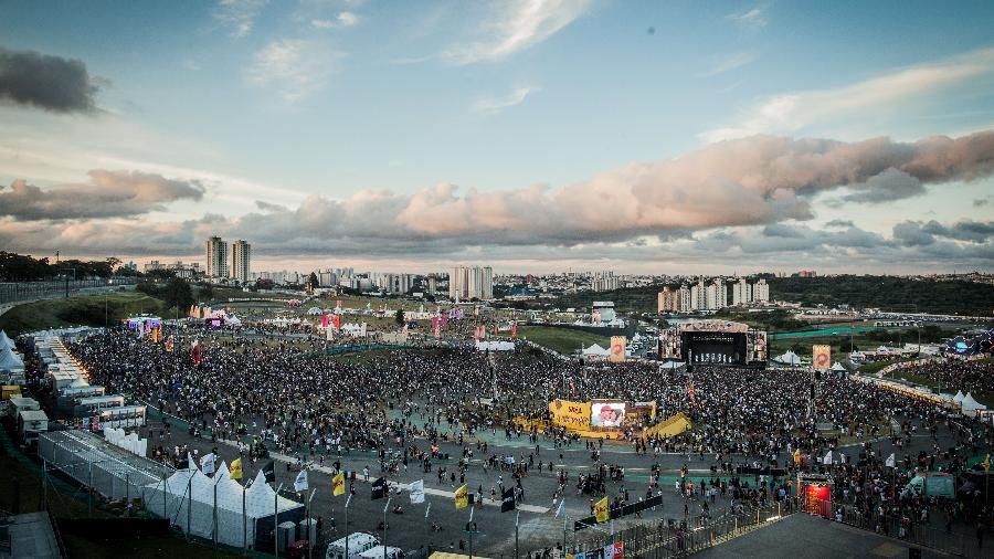 Festival Lollapalooza ocorreu no último fim de semana, no autódromo de Interlados, em SP - Bruno Santos/UOL