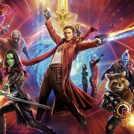 Pôster de "Guardiões da Galáxia Vol. 2", de James Gunn - Reprodução - Reprodução