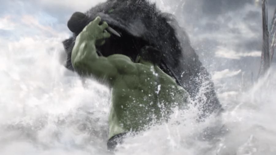 O lobo Fenris trava batalha feroz com Hulk em trailer de "Thor: Ragnarok" - Reprodução