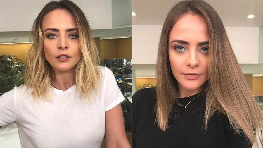 Antes e depois de Juliana Silveira - Reprodução/Instagram