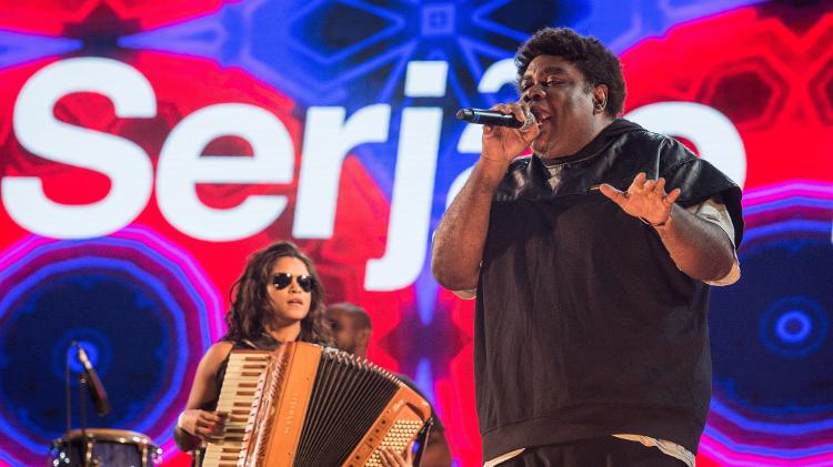 Serjão Loroza se apresenta no show Segue o Baile, no Rock in Rio - Marcos Hermes/UOL - Marcos Hermes/UOL
