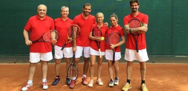 Oliveira Andrade, Chiquinho L. Moreira, Renato Messias, Dadá Vieira, Renata Saporito e Flávio Sareta  - Divulgação - Divulgação