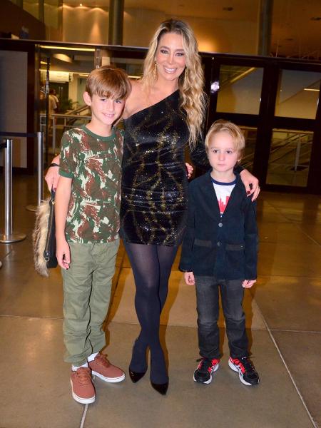 Danielle Winits e filhos - Webert Belício/AgNews - Webert Belício/AgNews