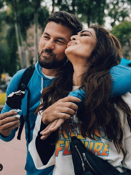 O casal Carlos Eduardo Baptista e Juliana Paes - Reprodução/Instagram