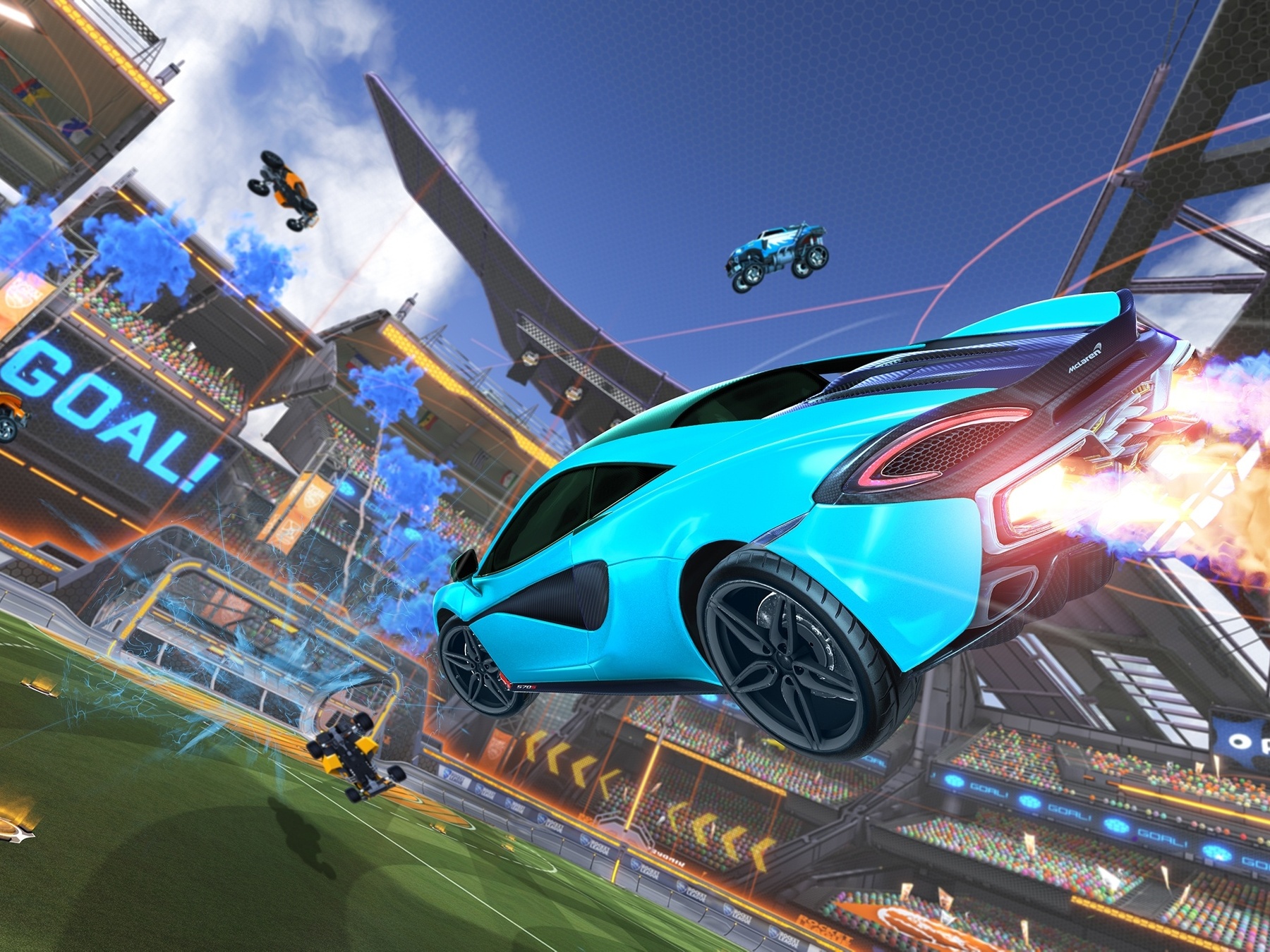 Rocket League: o futebol com carros se torna grátis e busca