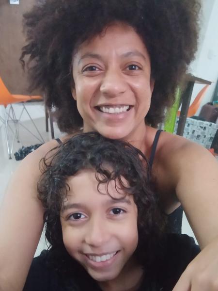 Cinthia Sanches e filho Chico: "Hoje posso dizer que nosso amor é infinito". - arquivo pessoal