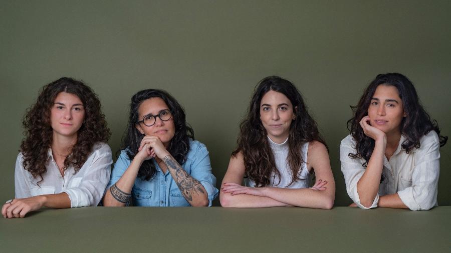 Criadoras do SafeSpace: da esquerda para a direita: Giovanna, Claudia, Rafaela e Natalie - Divulgação