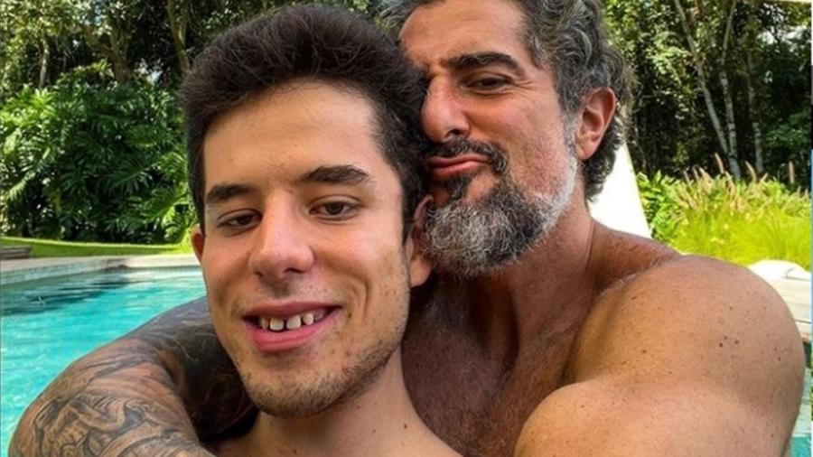 Marcos Mion e o filho, Romeo - Reprodução/Instagram @marcosmion