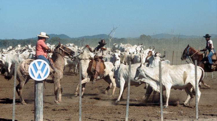 Fazenda Vale do Rio Cristalino, de propriedade da Volkswagen nos anos 70